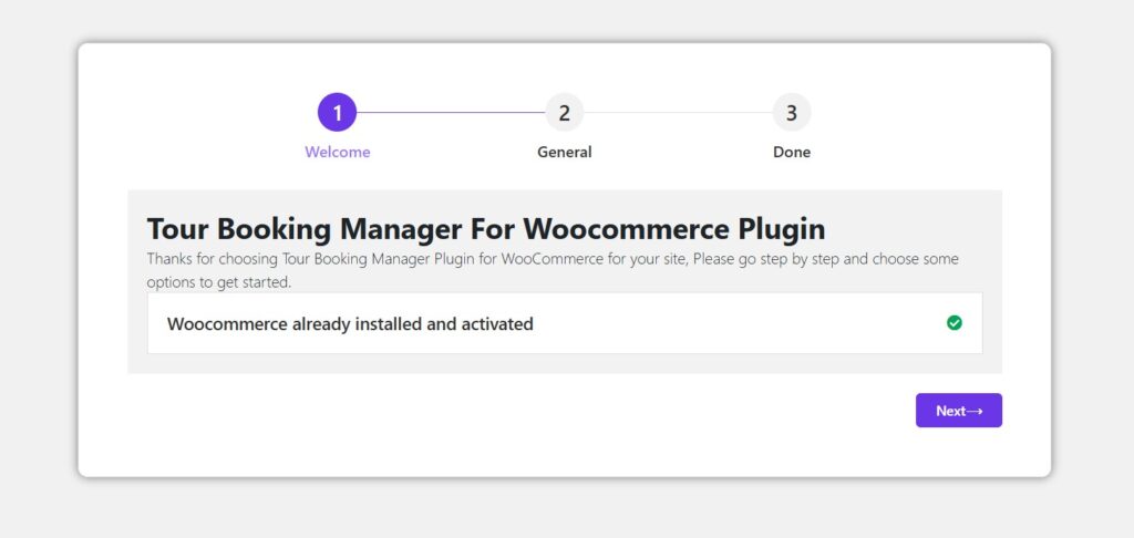 WooCommerce Installed