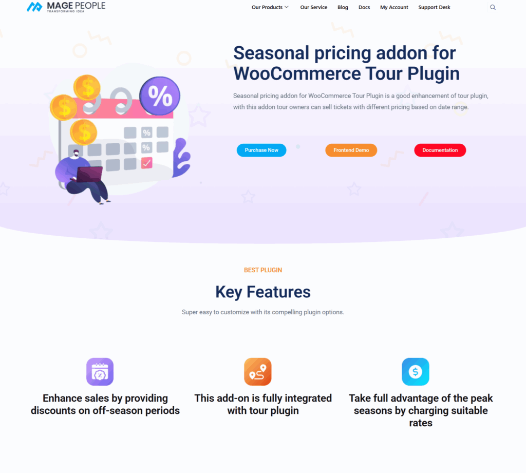 seasonal pricing addon 